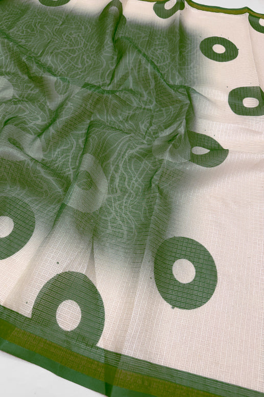 Cotton Blend Printed Suit Set with Kota Doria Dupatta for Women’s Unstitched (Top 2.5m | Bottom 2.5m | Dupatta 2.25m)