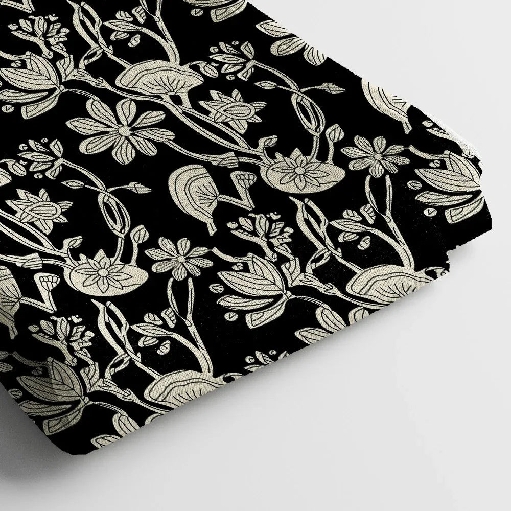 Poly Cotton Digital Printed Fabric, Soft & Lightweight, For Women's Clothing - Arihant Creations