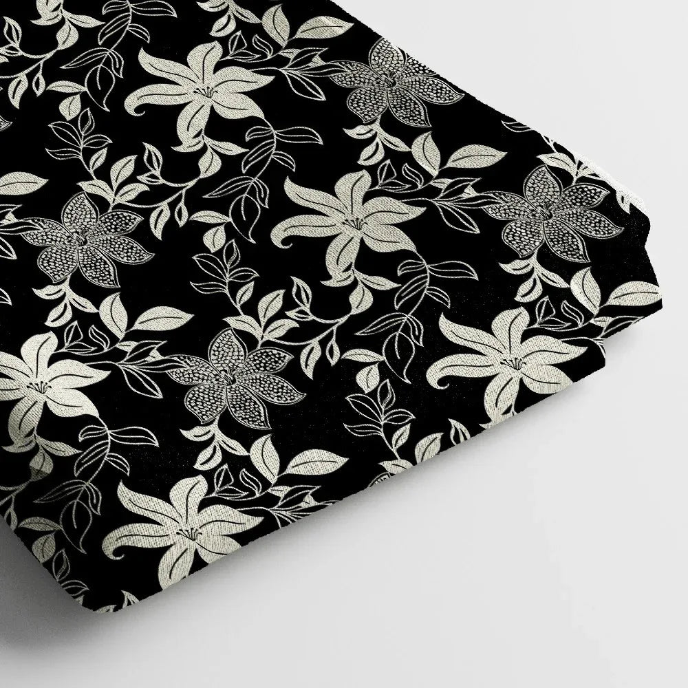 Poly Cotton Digital Printed Fabric, Soft & Lightweight, For Women's Clothing - Arihant Creations