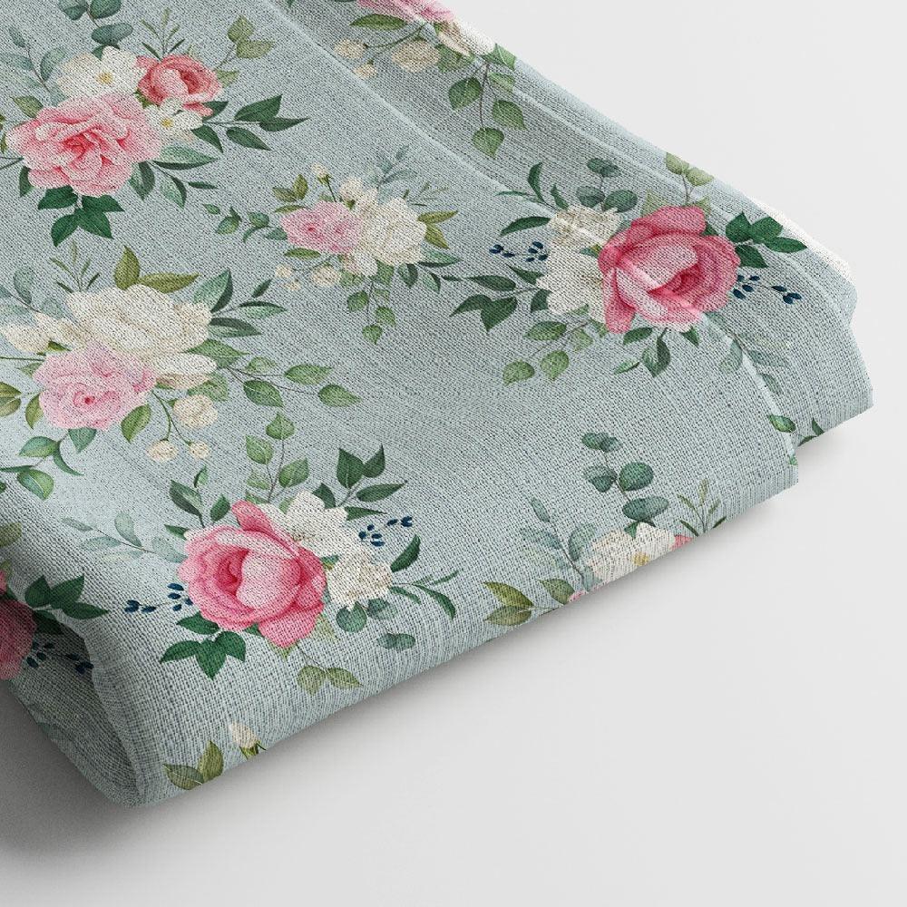 Georgette Digital Print Fabric | 44 Inches, Unstitched - Arihant Creations