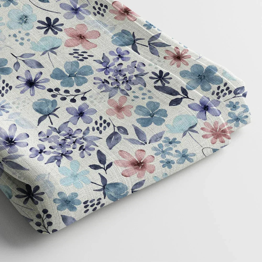 Poly Cotton Digital Printed Fabric, Soft & Lightweight, For Women's Clothing - Arihant Creations