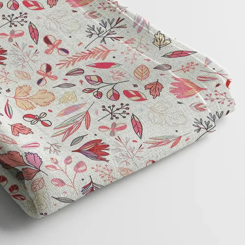 Linen Digital Print Fabric | 44 Inches, Unstitched - Arihant Creations