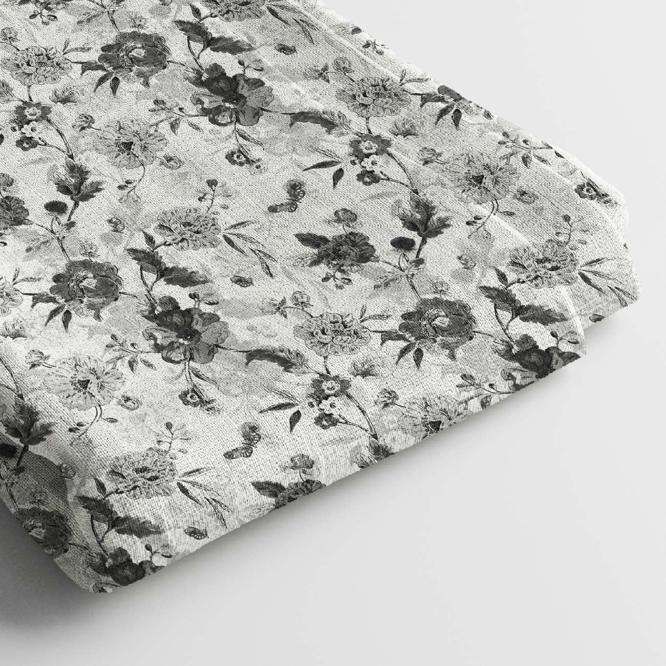 Rayon Digital Print Fabric | 5 Meter, 44 Width, Unstitched Dress Material, Poly Blend