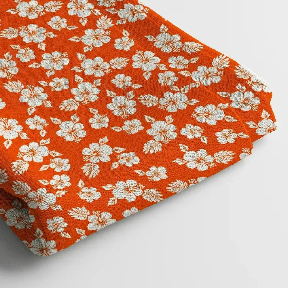 Crepe Digital Print Fabric | 44 Inches, Unstitched - Arihant Creations