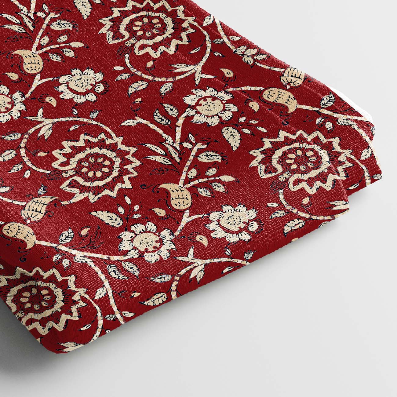 Rayon Digital Print Fabric | 5 Meter, 44 Width, Unstitched Dress Material, Poly Blend