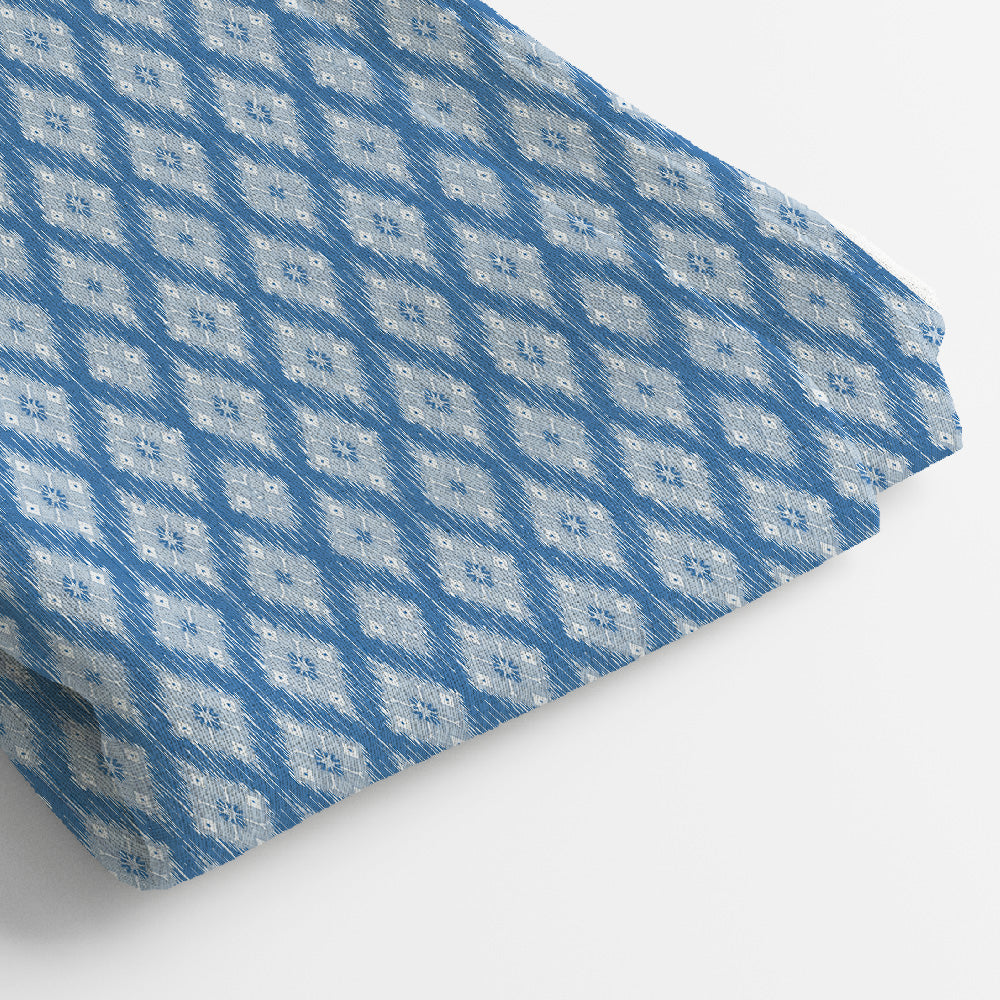 Linen Digital Print Fabric | 5 Meter, 44" Width, Unstitched