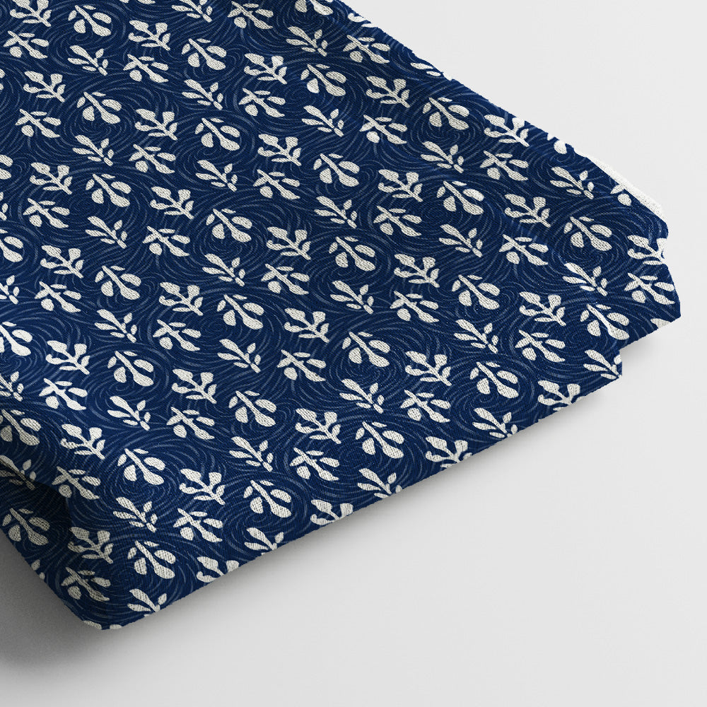 Pure Linen Digital Print Fabric | 5 Meter, 44" Width, Unstitched