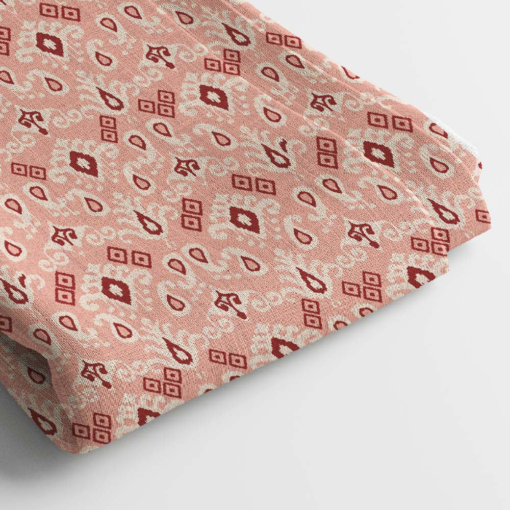 Pure Linen Digital Print Fabric | 5 Meter, 44" Width, Unstitched