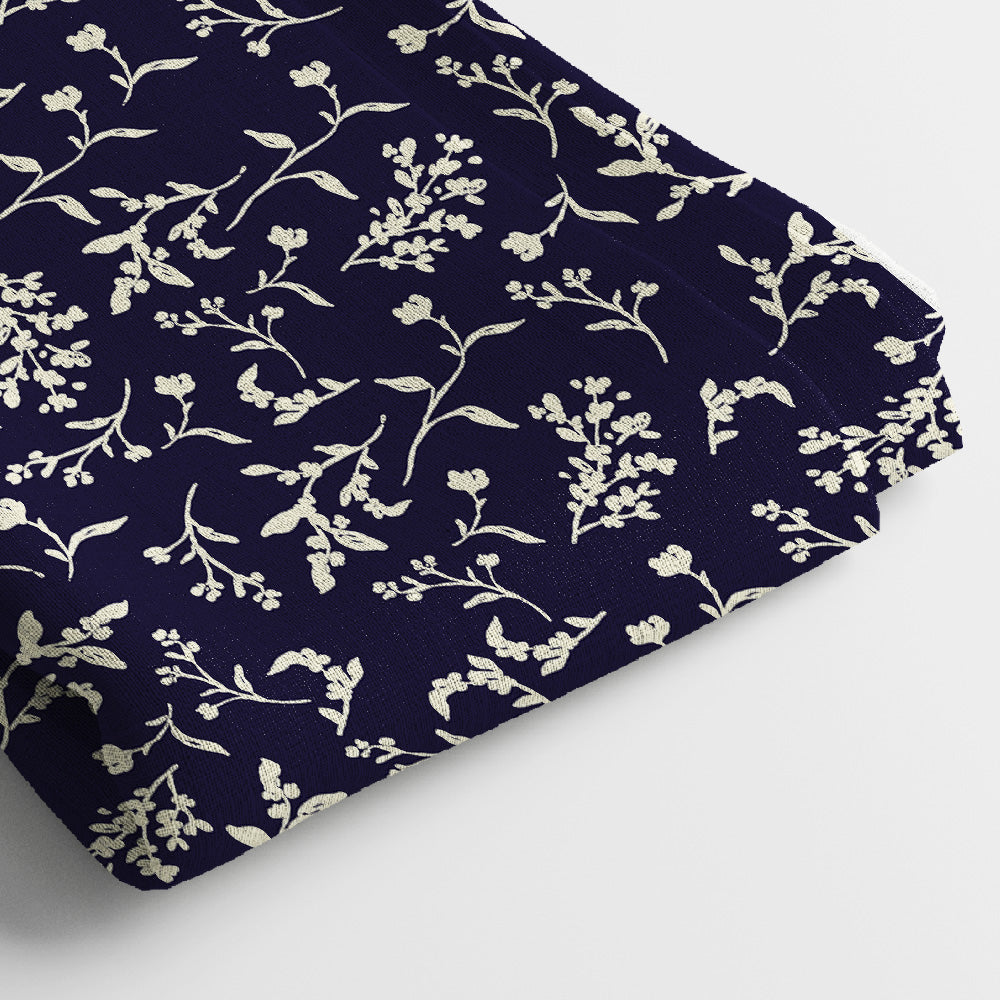 Kota Doria Digital Print Fabric | 5 Meter, 44" Width, Unstitched