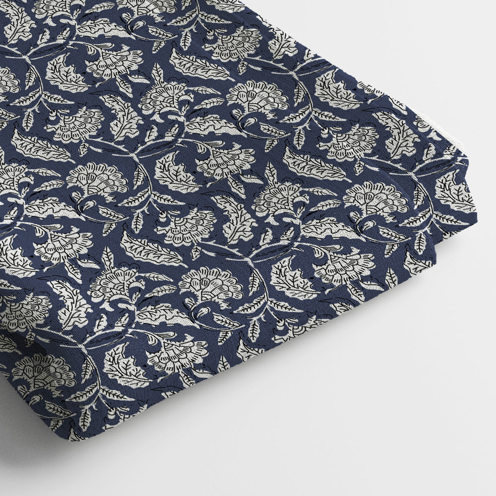 Poly Cotton Digital Print Fabric | 5 Meter, 44 Inches, Unstitched Dress Material