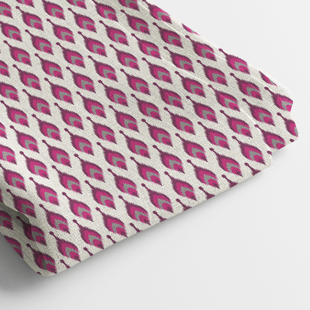 Linen Digital Print Fabric | 5 Meter, 44" Width, Unstitched