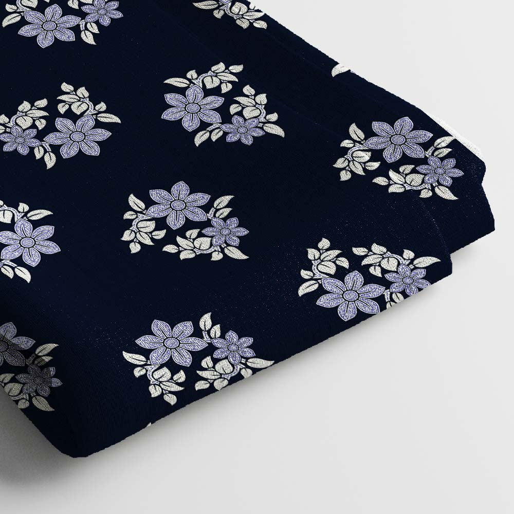 Rayon Digital Print Fabric | 5 Meter, 44" Width, Unstitched