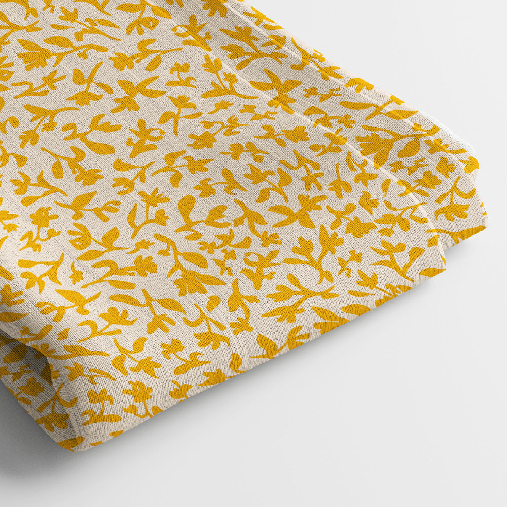 Pure Linen Digital Print Fabric | 5 Meter, 44" Width, Unstitched