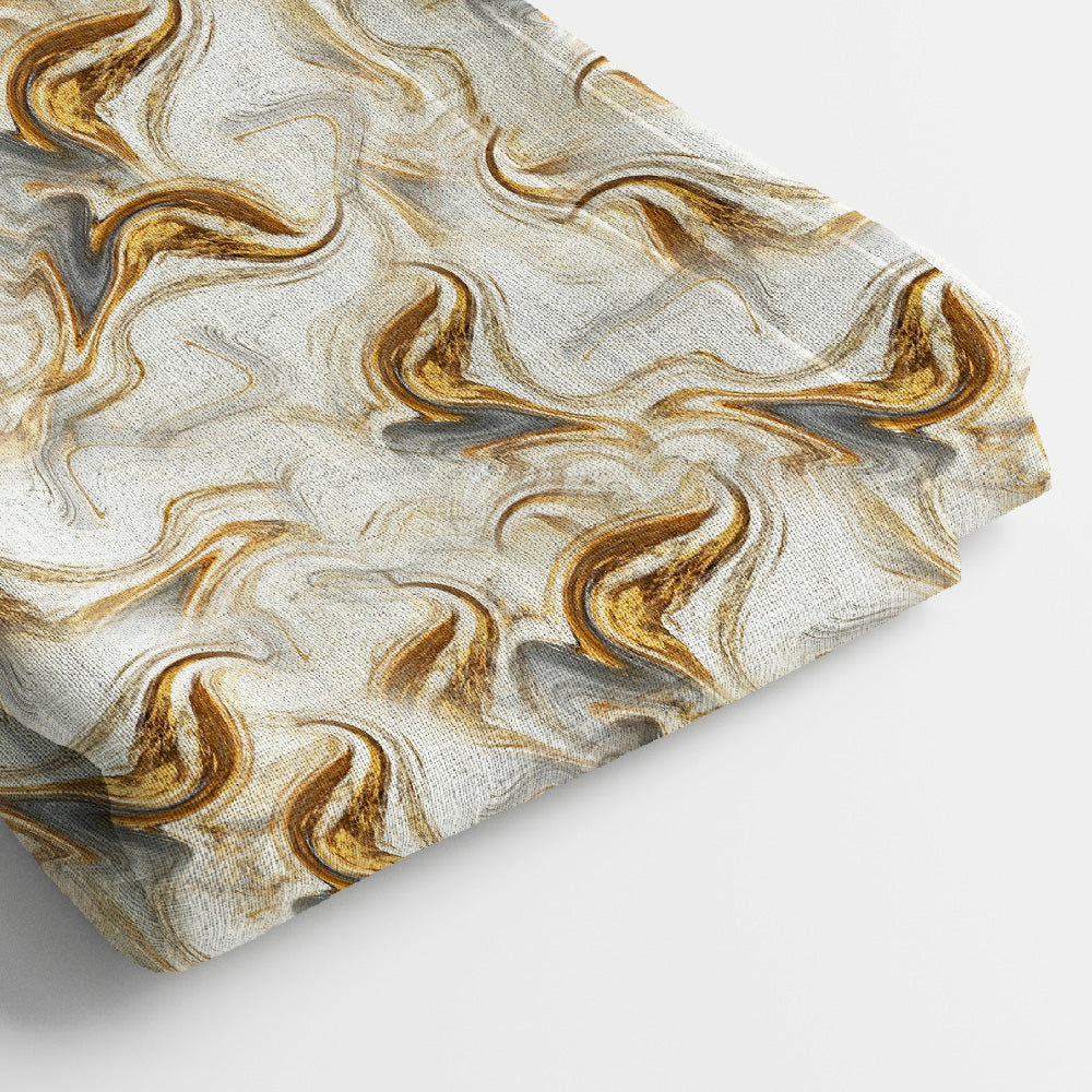 Pure Linen Digital Print Fabric | 5 Meter, 44" Width, Unstitched