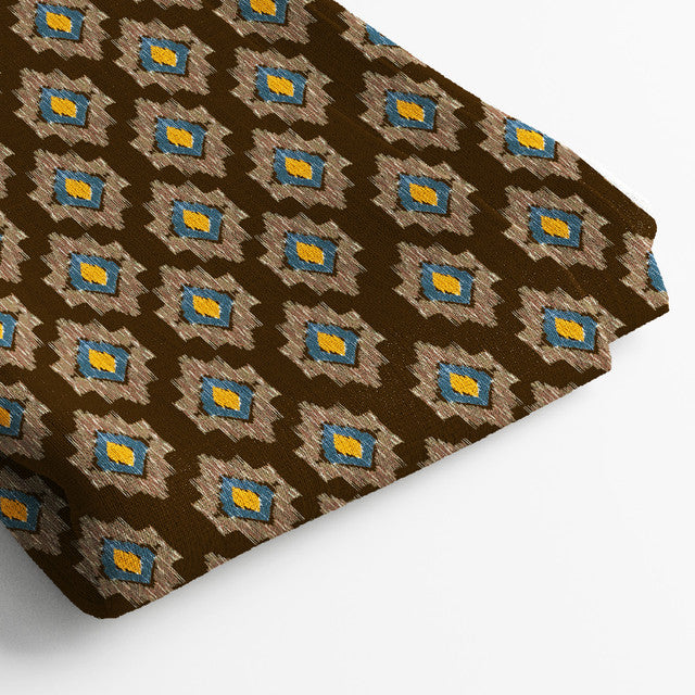 Kota Doria Digital Print Fabric | 5 Meter, 44" Width, Unstitched