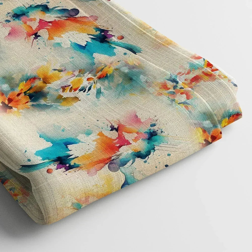 Crepe Digital Print Fabric | 44 Inches, Unstitched - Arihant Creations