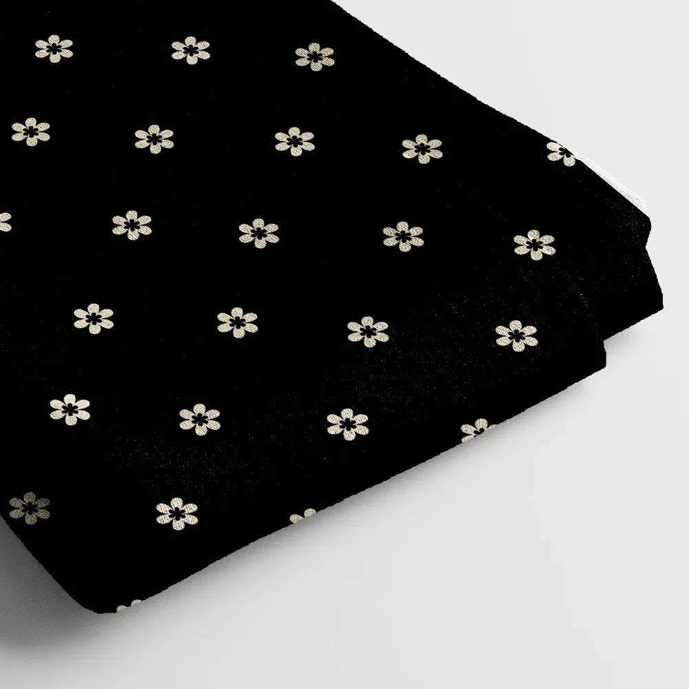 Poly Cotton Digital Printed Fabric | 44 Inches , Unstitched - Arihant Creations