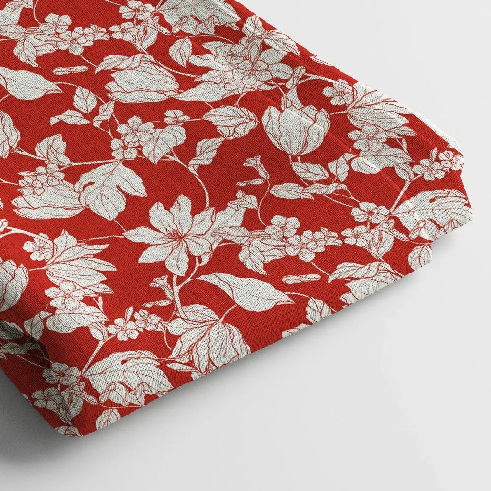 Rayon Digital Print Fabric | 44 Width, Unstitched, Poly Blend - Arihant Creations