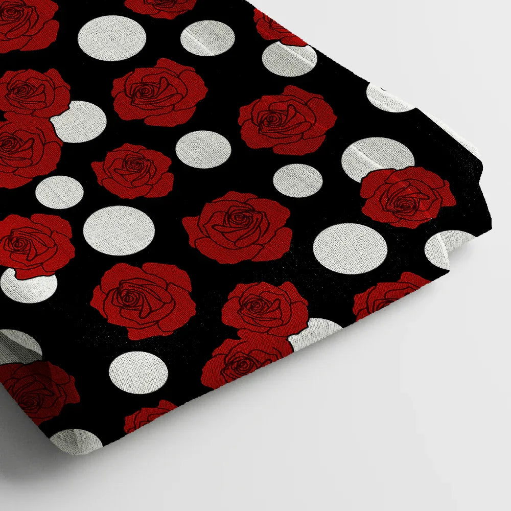 Poly Cotton Digital Printed Fabric, Soft & Lightweight, For Women's Clothing - Arihant Creations