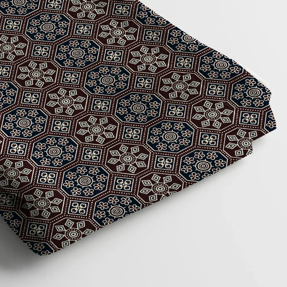 Poly Cotton Digital Printed Fabric, Soft & Lightweight, For Women's Clothing - Arihant Creations