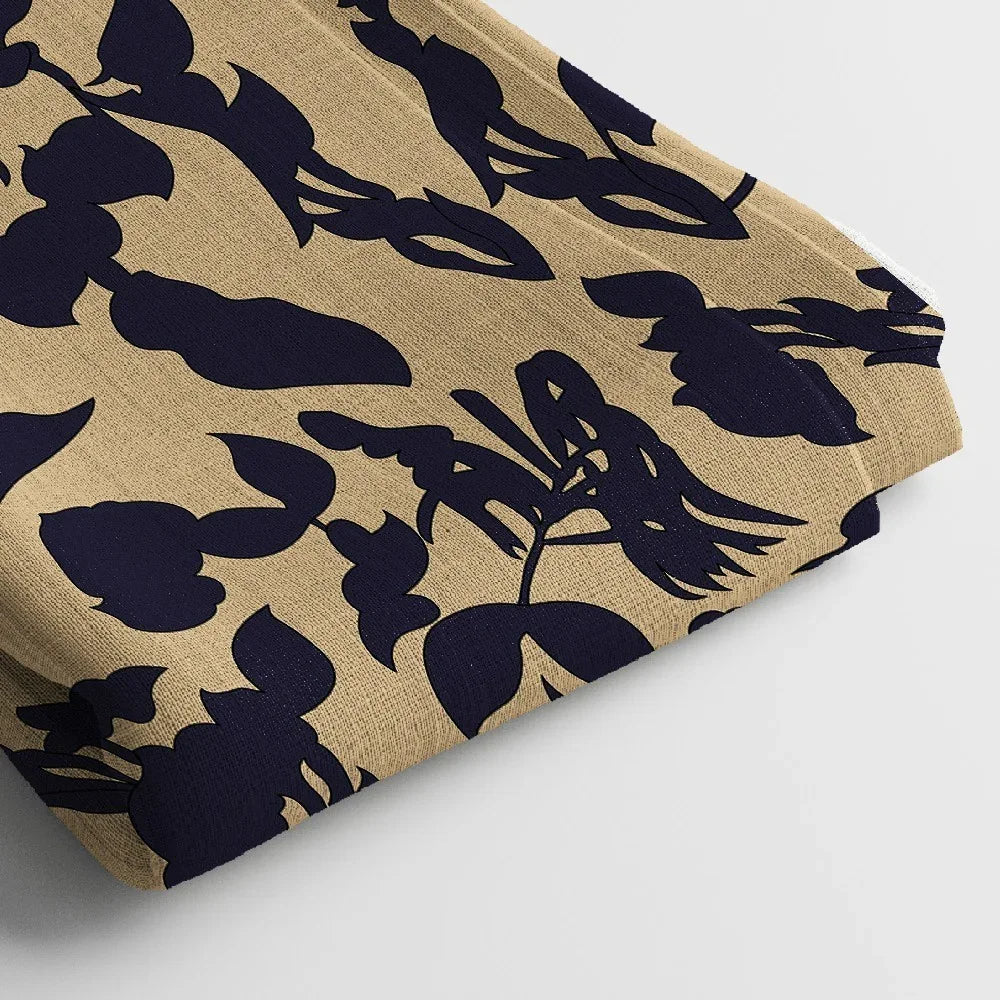 Poly Cotton Digital Printed Fabric, Soft & Lightweight, For Women's Clothing - Arihant Creations