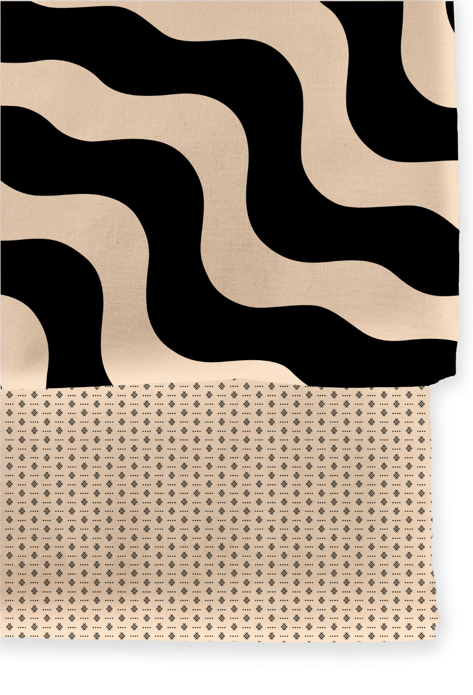 Poly Cotton Top Bottom Digital Printed Set - 2.5 mtr Top With 2.5 mtr Bottom