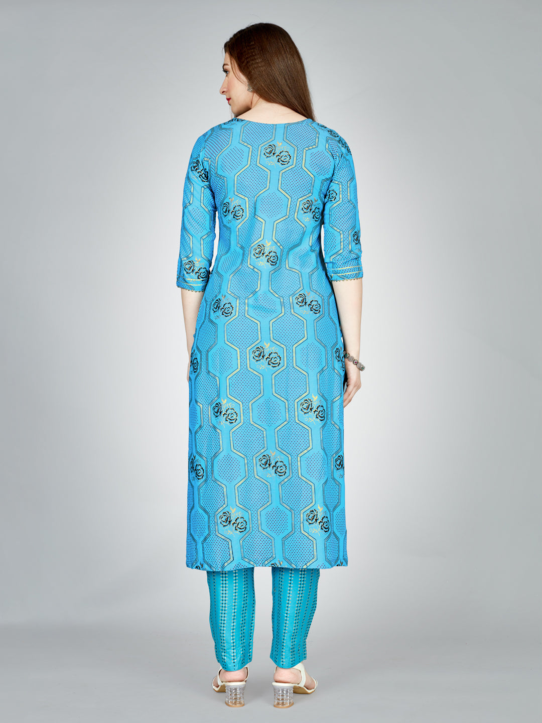 Women's Rayon Kurti Pant Set - Liva Approved Heavy Fabric