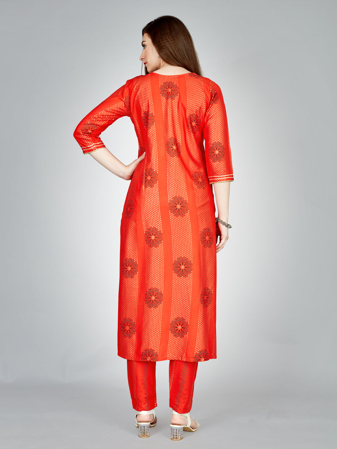 Women's Rayon Kurti Pant Set - Liva Approved Heavy Fabric