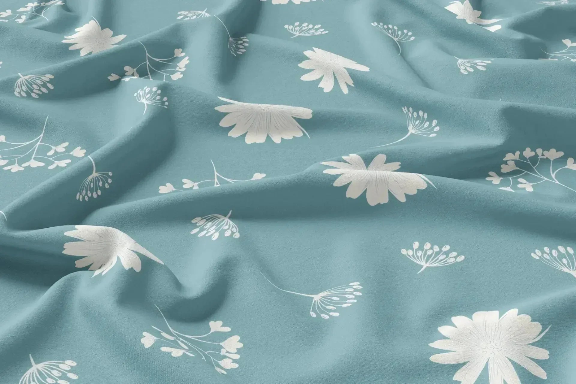 Rayon Digital Print Fabric | 44 Width, Unstitched, Poly Blend - Arihant Creations