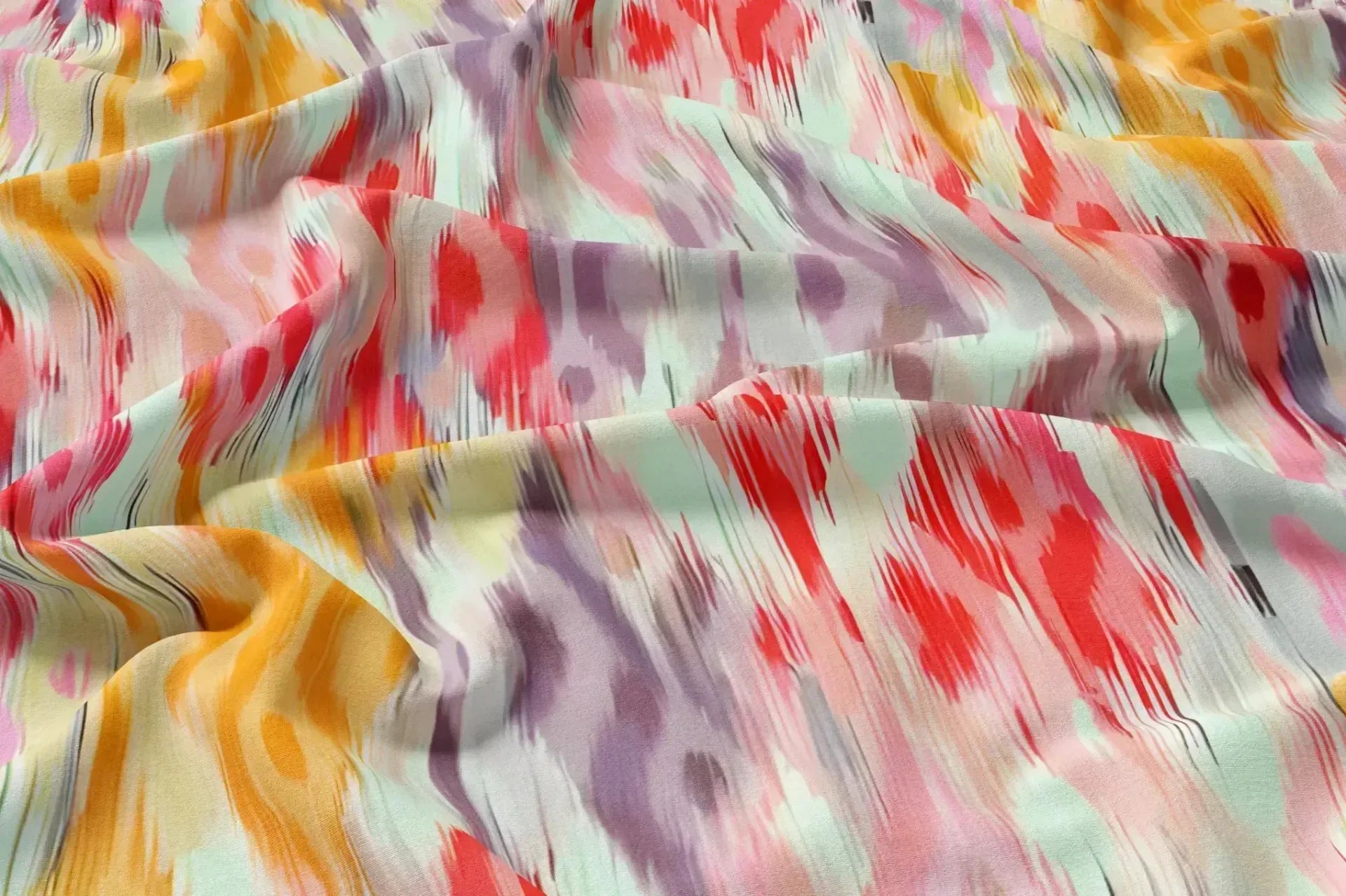Rayon Digital Print Fabric | 44 Width, Unstitched, Poly Blend - Arihant Creations