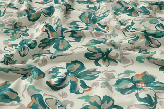 Rayon Digital Print Fabric | 44 Width, Unstitched, Poly Blend - Arihant Creations
