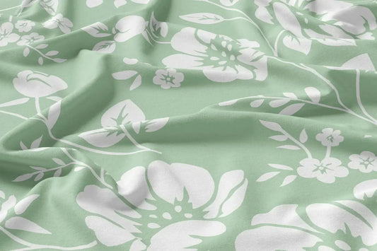 Rayon Digital Print Fabric | 44 Width, Unstitched, Poly Blend - Arihant Creations