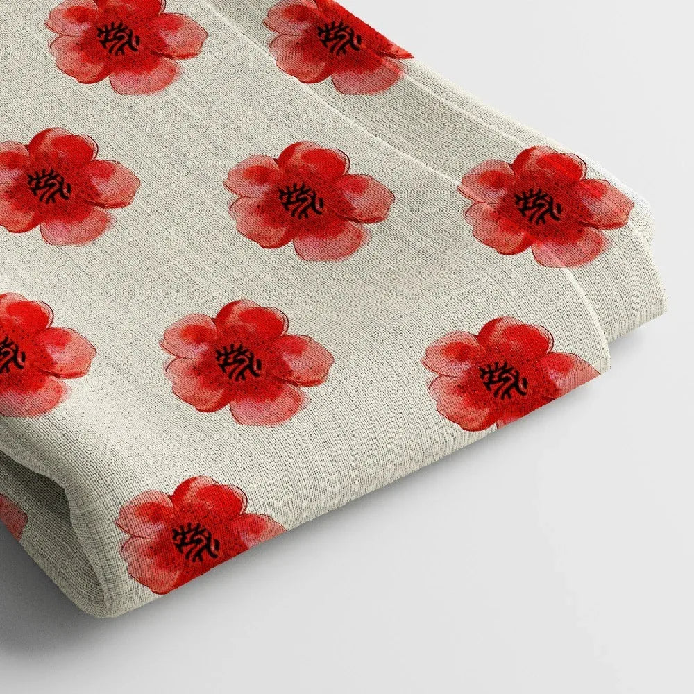 Poly Cotton Digital Printed Fabric, Soft & Lightweight, For Women's Clothing - Arihant Creations