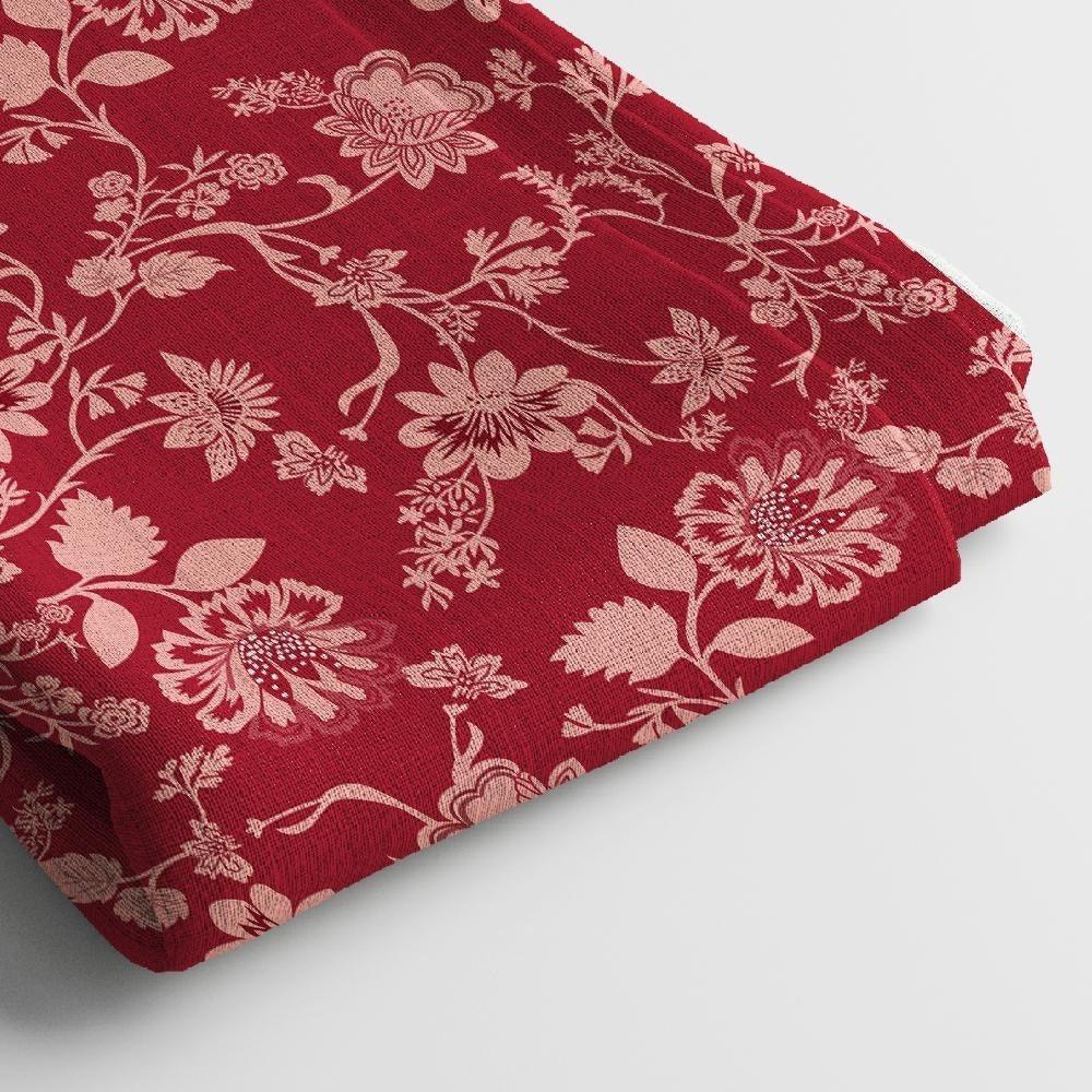 Muslin Digital Printed Fabric | Poly Blend, 44 Width, Unstitched, Soft, Lightweight - Arihant Creations
