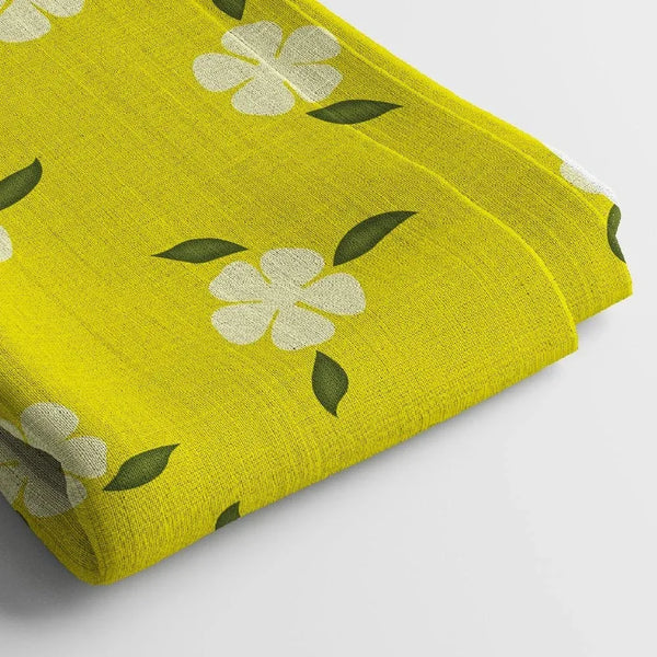 Pure Linen Digital Print Fabric | 5 Meter, 44