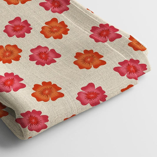 Georgette Digital Print Fabric | 44 Inches, Unstitched - Arihant Creations