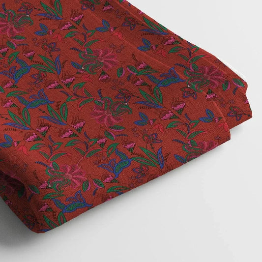 Georgette Digital Print Fabric | 44 Inches, Unstitched - Arihant Creations