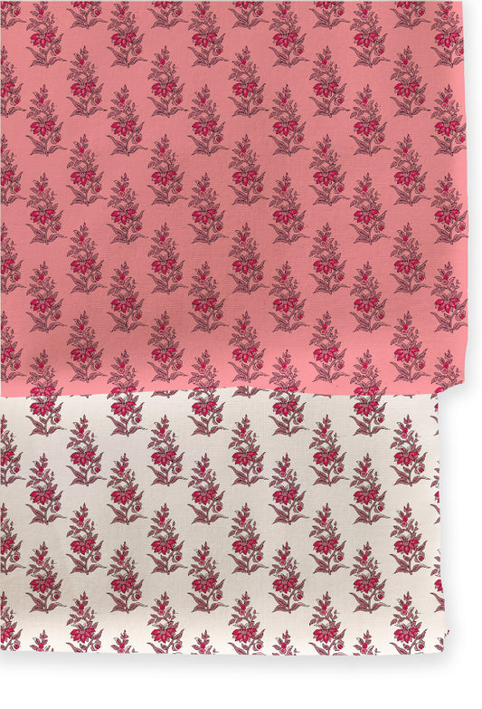 Poly Cotton Top Bottom Digital Printed Set, 2.5 Mtr Top With 2.5 Mtr Bottom, Cotton Fabric