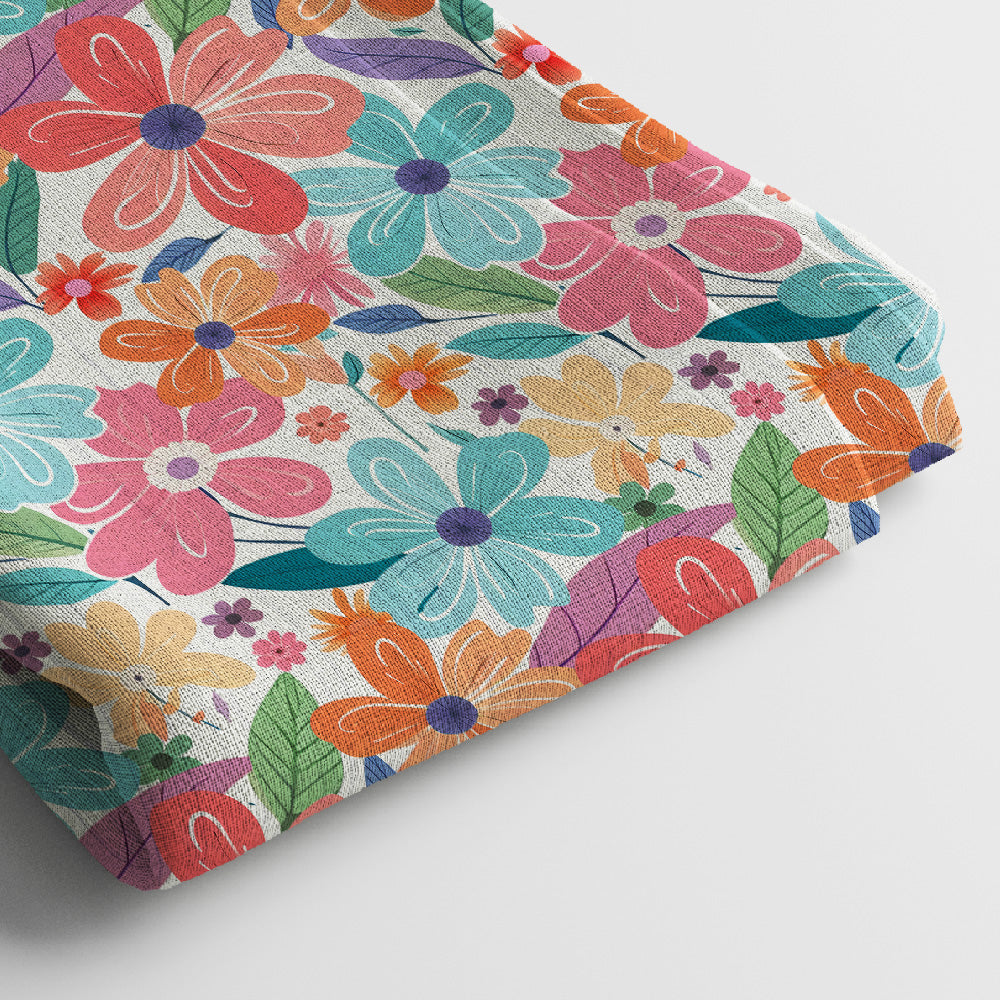 Japan Satin Digital Print Fabric | 5 Meter, 44 Inches, Unstitched Dress Material