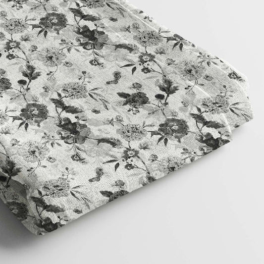 Rayon Digital Print Fabric | 5 Meter, 44 Width, Unstitched Dress Material, Poly Blend