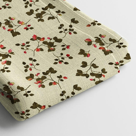 Poly Cotton Digital Printed Fabric, Soft & Lightweight, For Women's Clothing - Arihant Creations