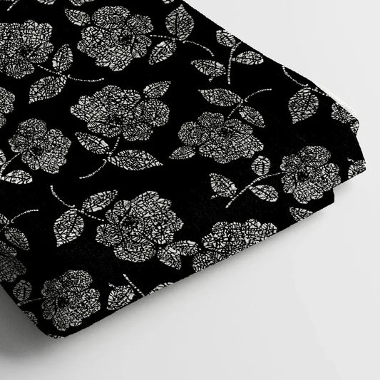 Crepe Digital Print Fabric | 44 Inches, Unstitched - Arihant Creations