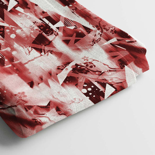 Rayon Digital Print Fabric | 5 Meter, 44 Width, Unstitched Dress Material, Poly Blend