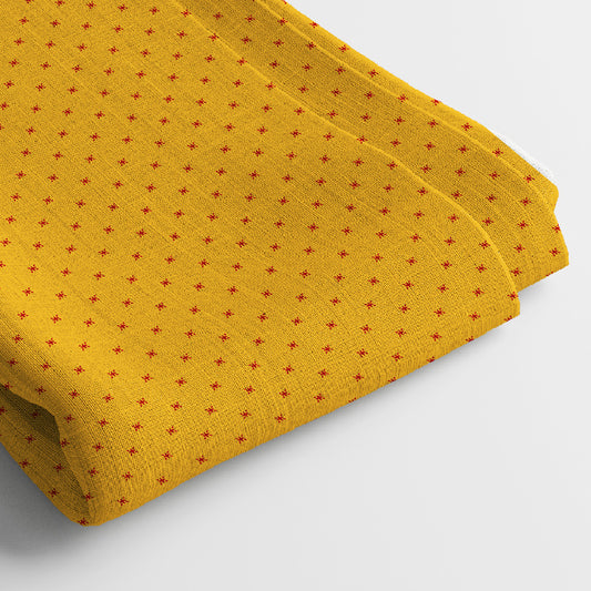 Kota Doria Digital Print Fabric | 5 Meter, 44" Width, Unstitched