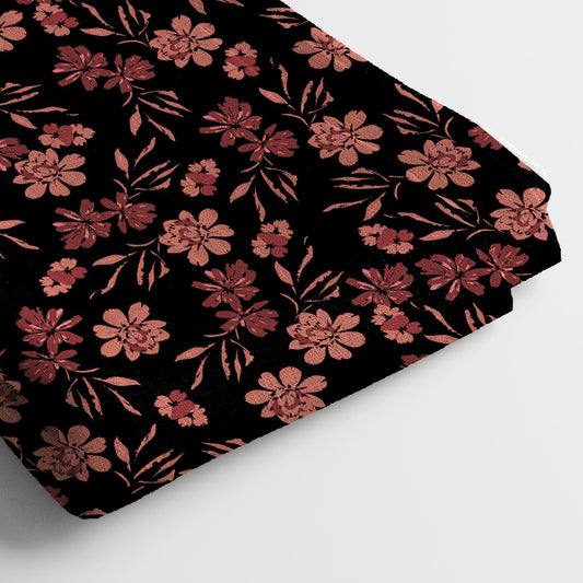 Kota Doria Digital Print Fabric | 5 Meter, 44" Width, Unstitched