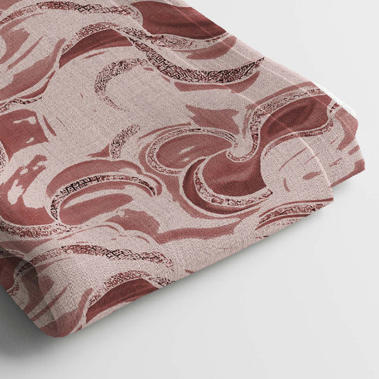 Rayon Digital Print Fabric | 5 Meter, 44 Width, Unstitched Dress Material, Poly Blend