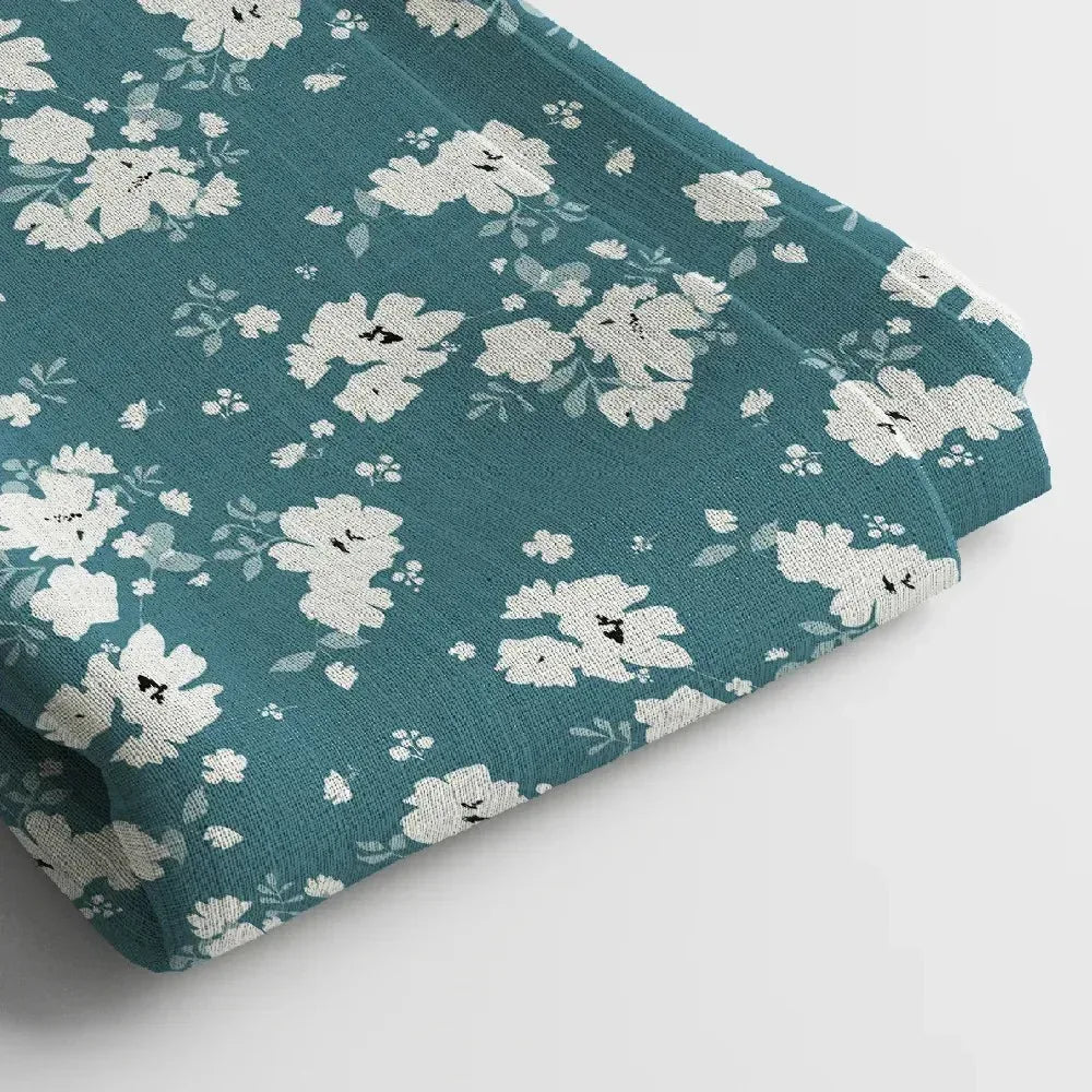 Crepe Digital Print Fabric | 44 Inches, Unstitched - Arihant Creations