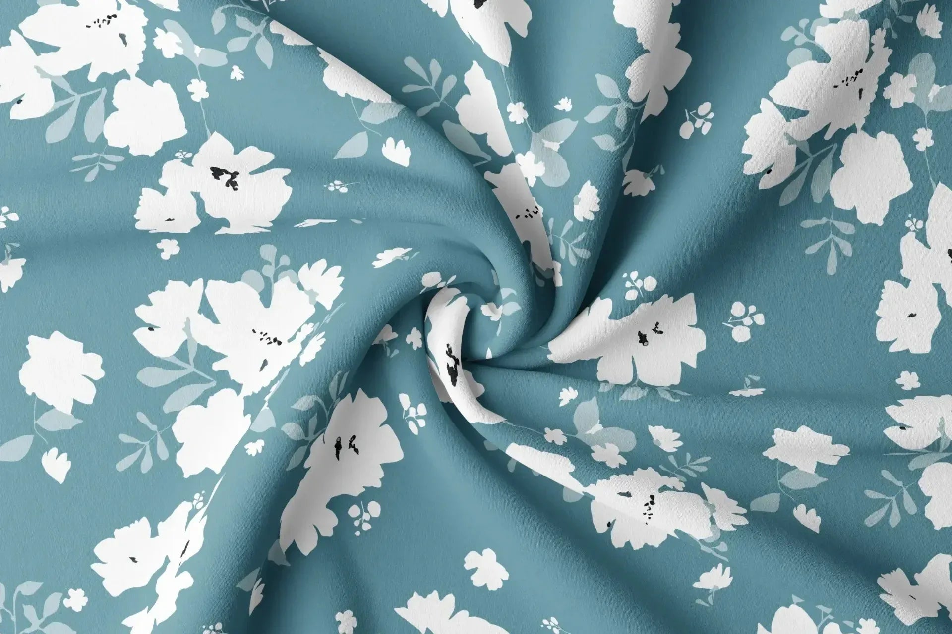 Rayon Digital Print Fabric | 44 Width, Unstitched, Poly Blend - Arihant Creations