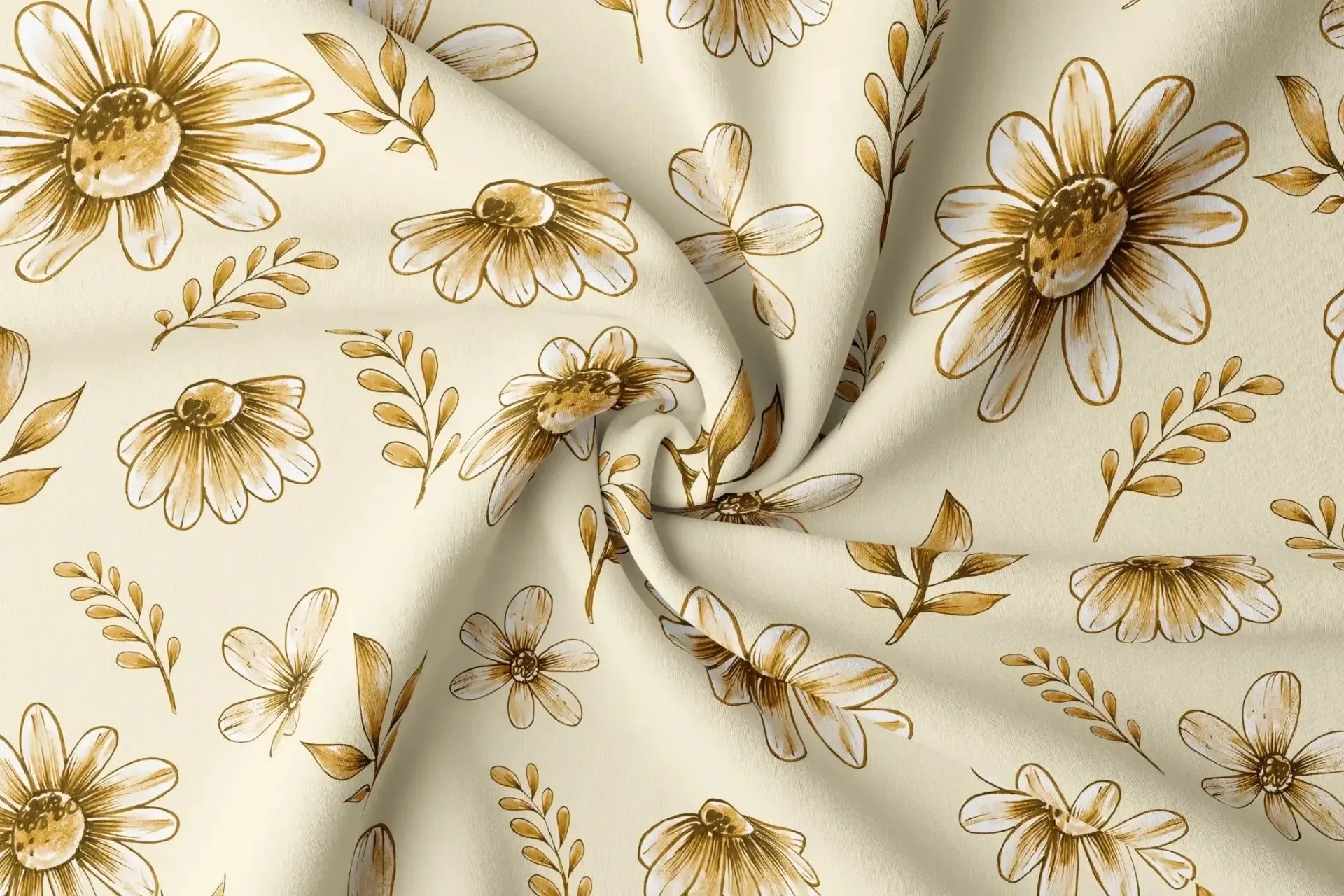 Rayon Digital Print Fabric | 44 Width, Unstitched, Poly Blend - Arihant Creations