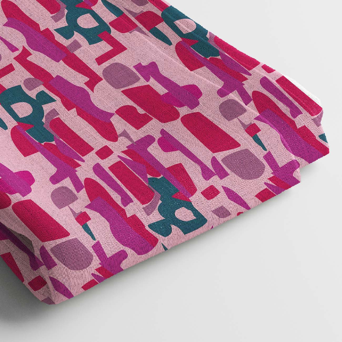 Rayon Digital Print Fabric | 5 Meter, 44 Width, Unstitched Dress Material, Poly Blend